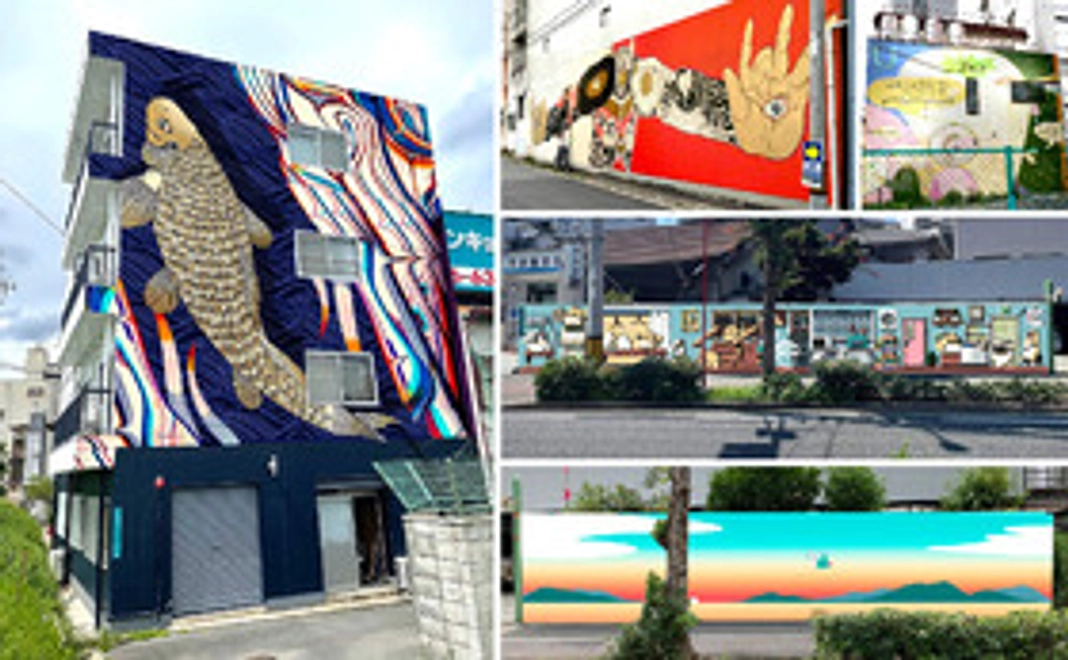 壁画完成画像+感謝のメール