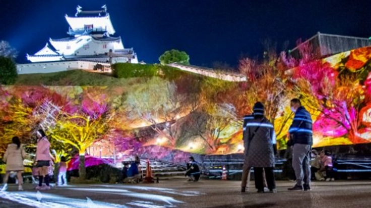 高校生が街を元気に!掛川城プロジェクションマッピング