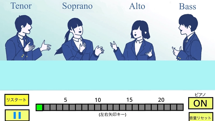 合唱練習用アプリを、学校現場や音楽愛好家の皆さんに届けたい