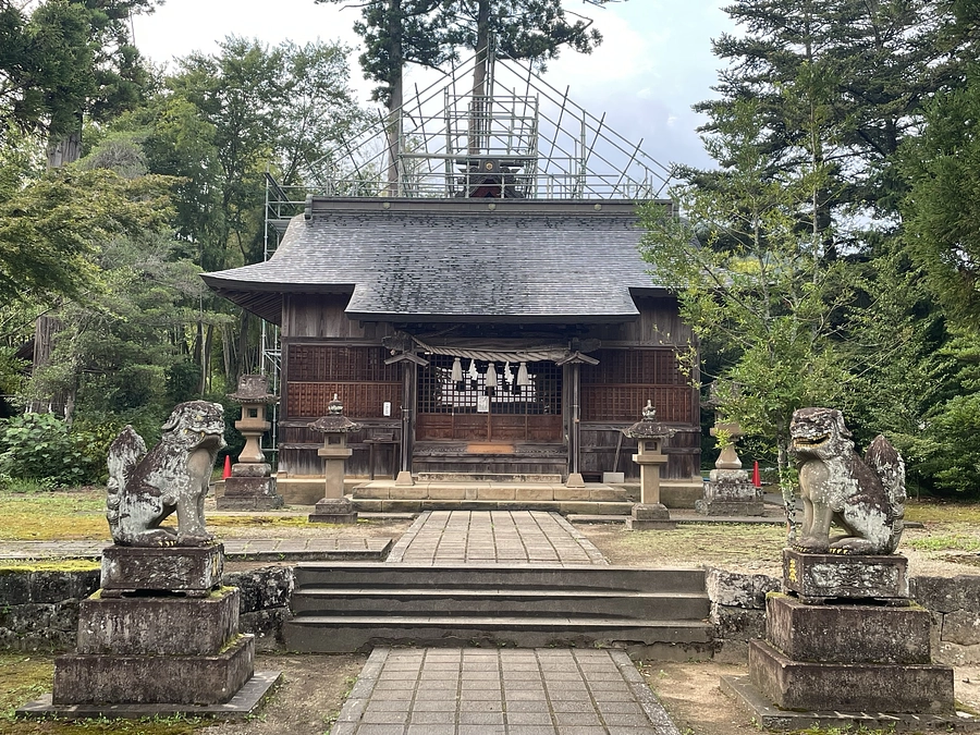 遷宮工事が始まりました