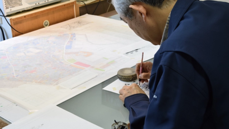 【美しい地図】手描き地図職人・宮坂和人マップアート作品集