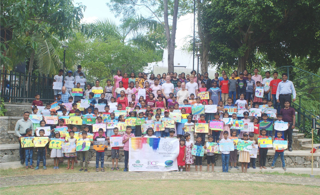 White Canvas2023 in スリランカ　ワークショップを実施しました