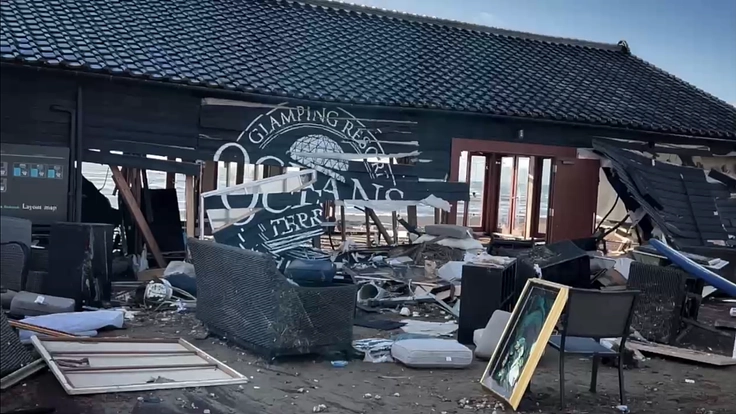 能登半島地震で全壊したグランピングリゾートの復興支援をお願いします