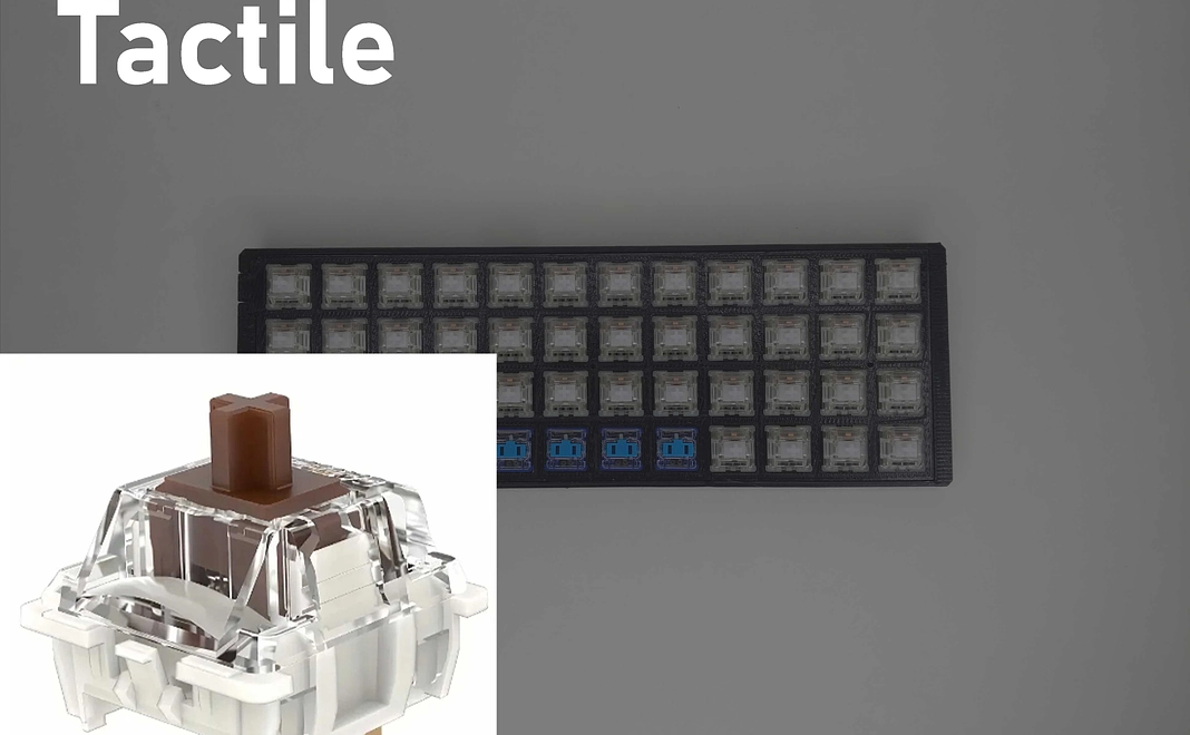 【タクタイル Tactile 】グリットキーボード x1
