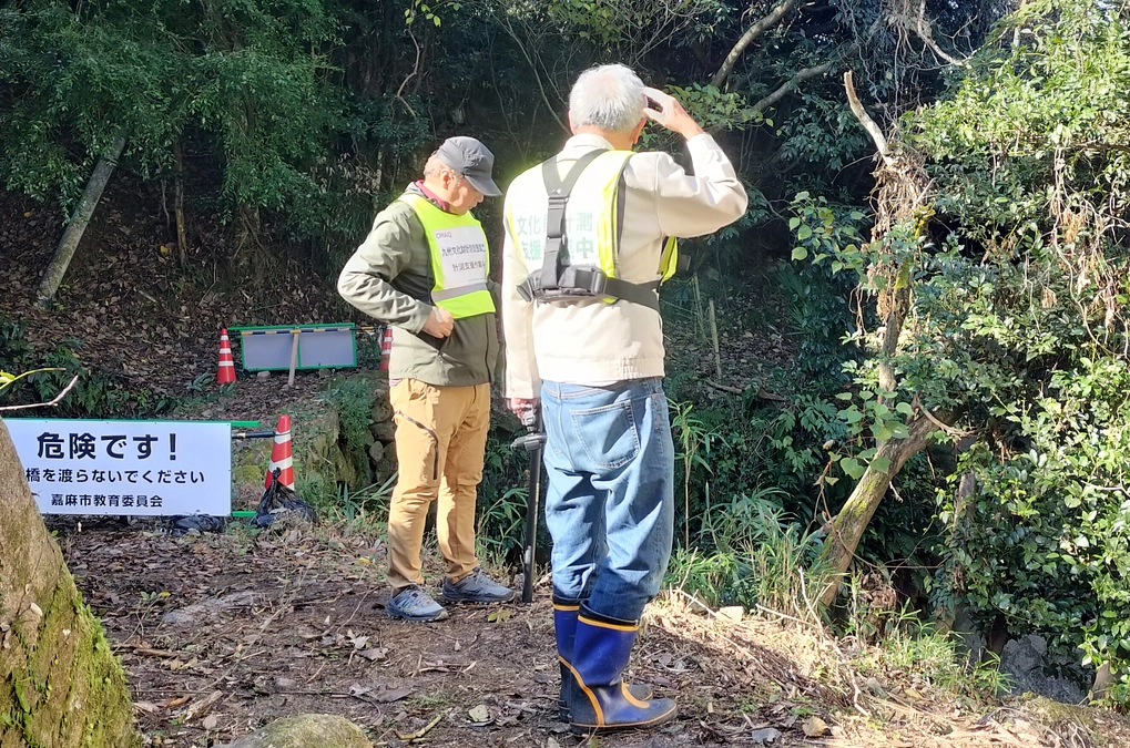 九州文化財計測支援集団の皆さんが応援に駆けつけてくれました。