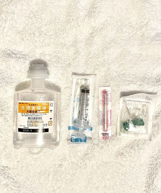 お家でのSUBシステム洗浄開始