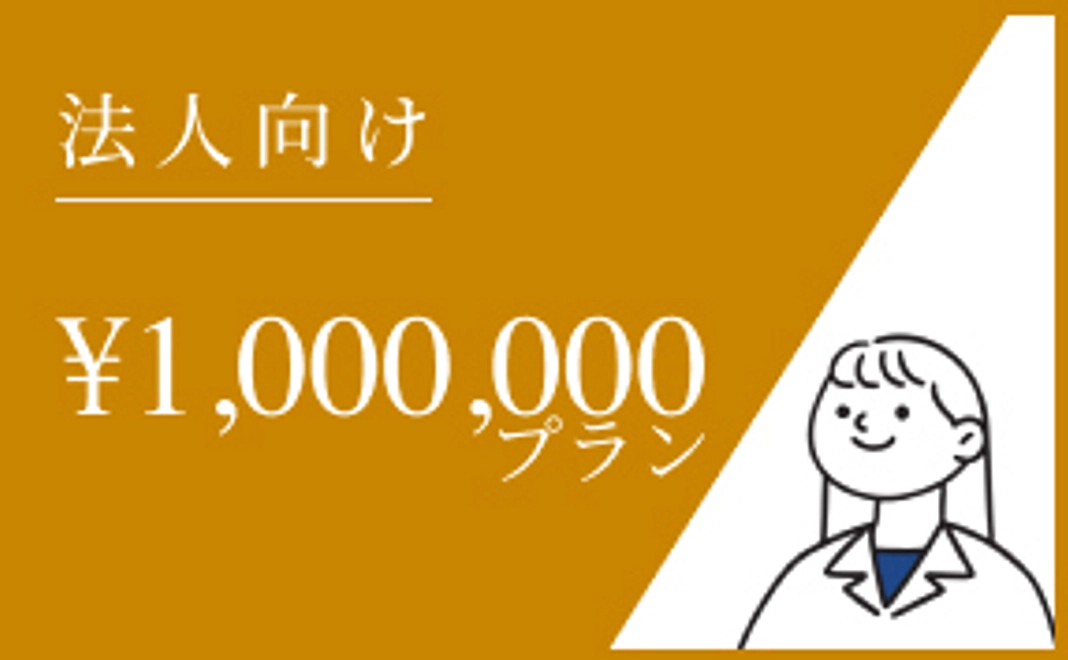 （法人向け）1,000,000円プラン