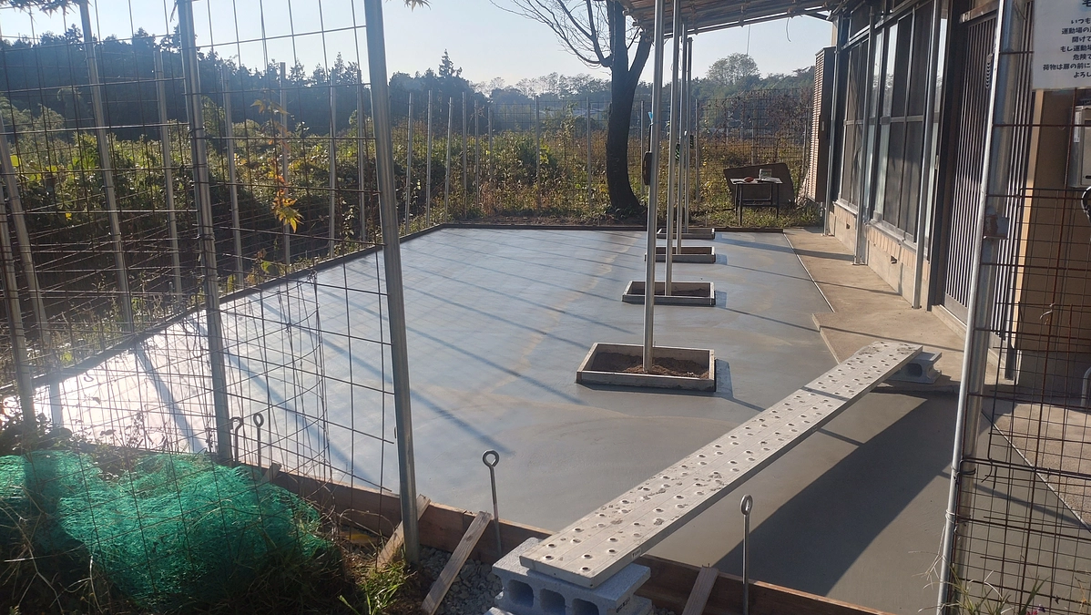 庭の舗装工事が終了致しました！