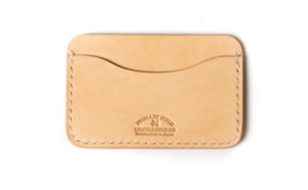 SOLID スリムウォレット - ナチュラル