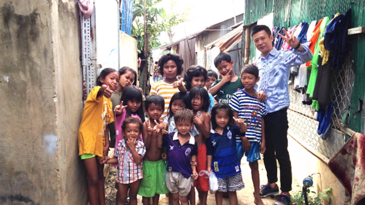 ”最後の１マイル”に届け！教育をカンボジアの貧困層の子どもに