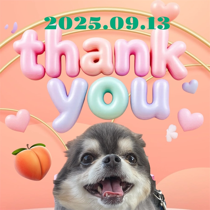 9/13(土)感謝祭開催のお知らせ🍑ももたん復活🍑✨