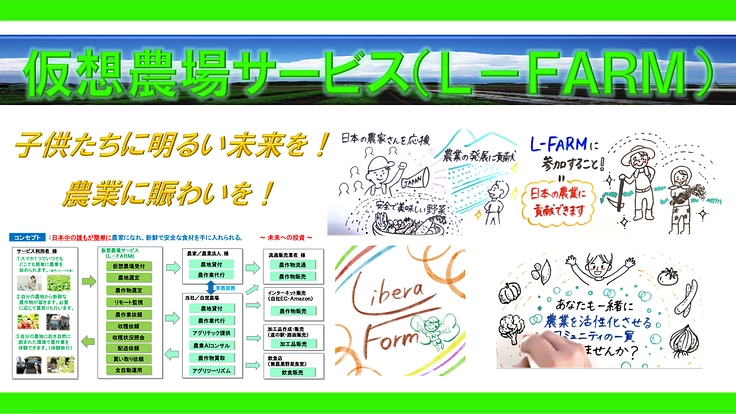 子供たちに明るい未来を!農業に賑わいを!『仮想農場サービス』