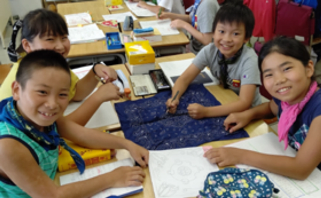 子どもたちの努力の結晶バンダナ1枚をお届けします！