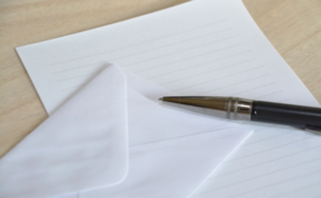 所属タレントからのお礼のお手紙