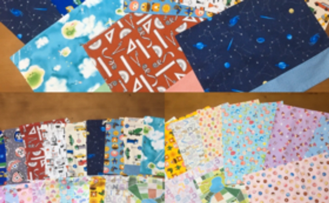 手作り巾着袋とランチョンマット