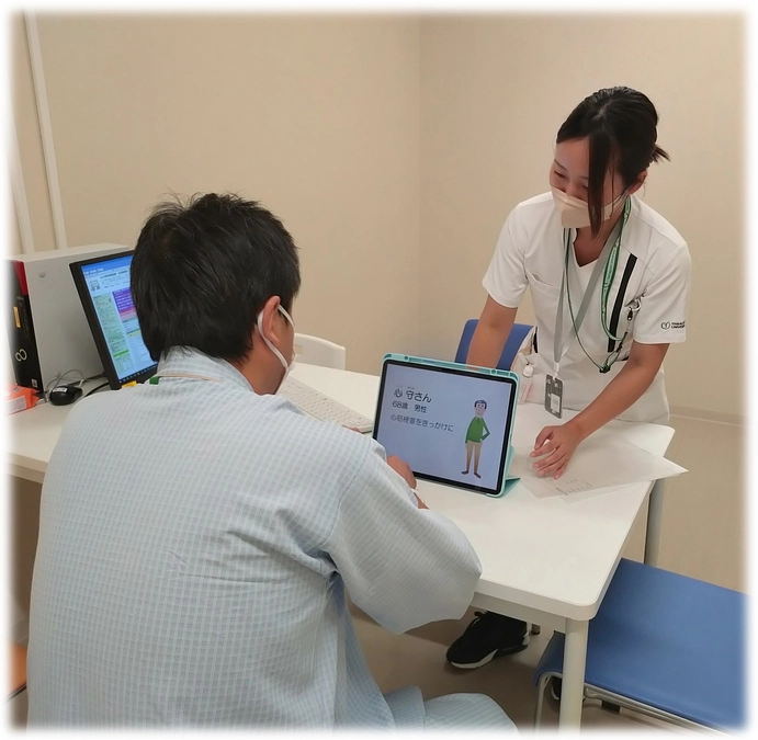 山口大学病院にICTを活用した患者説明ツールを導入しました