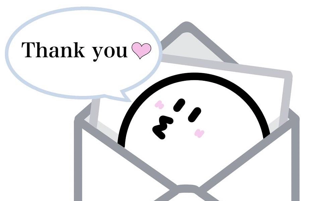 お礼のメール