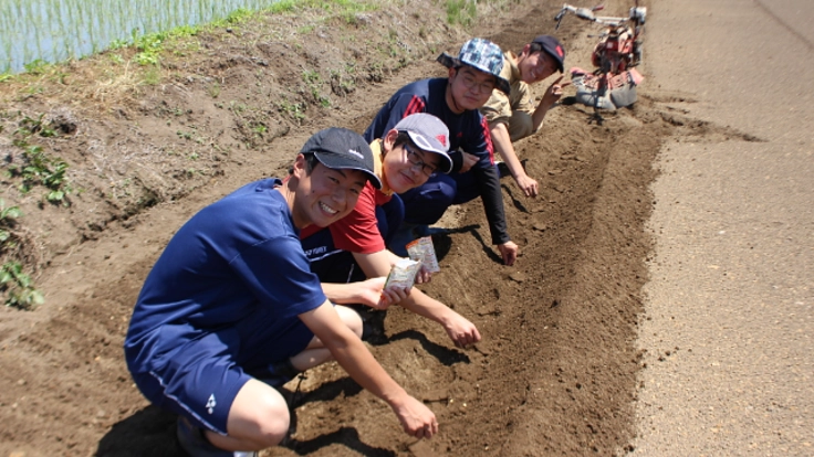 耕作放棄地を再生化させて不登校学生と一緒に農業を！