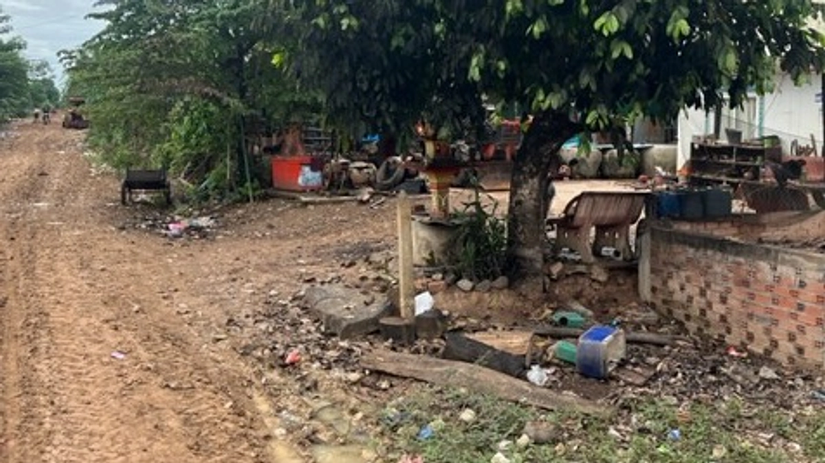 カンボジアにおける水環境の問題