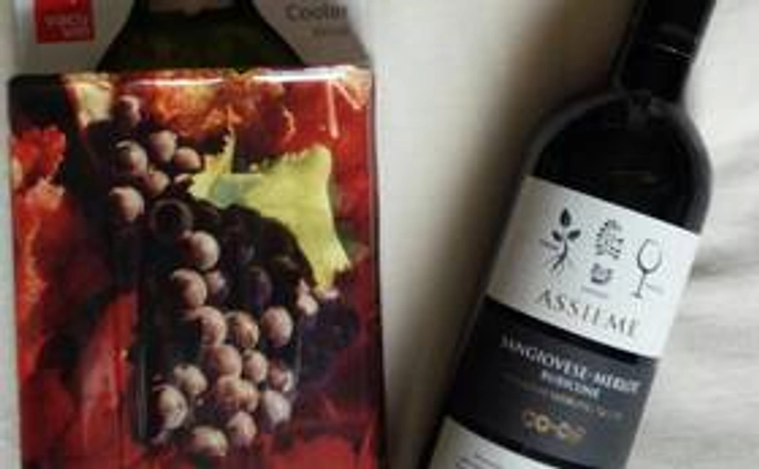 イタリア産ワインと専用クーラーショートパスタをお届け！【限定１セット】