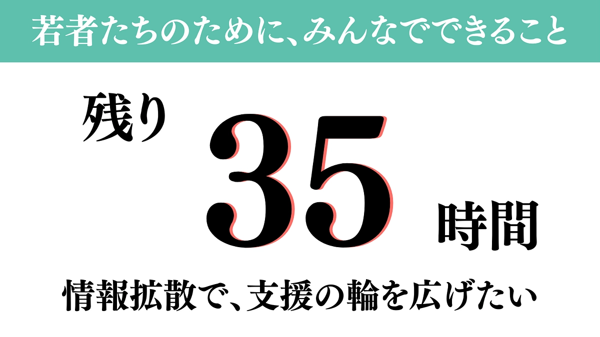 【情報拡散のお願い】残された35時間、D×Pに、みんなにできることは。