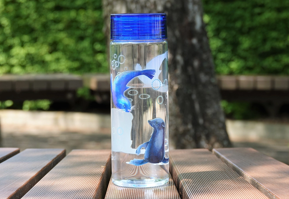 【完成しました！】オットセイのエコバック＆オットセイのクリアボトル