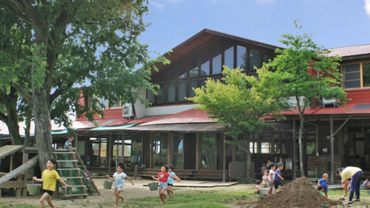 台風被害にあった園庭を、子ども達の為により良い環境にしたい！