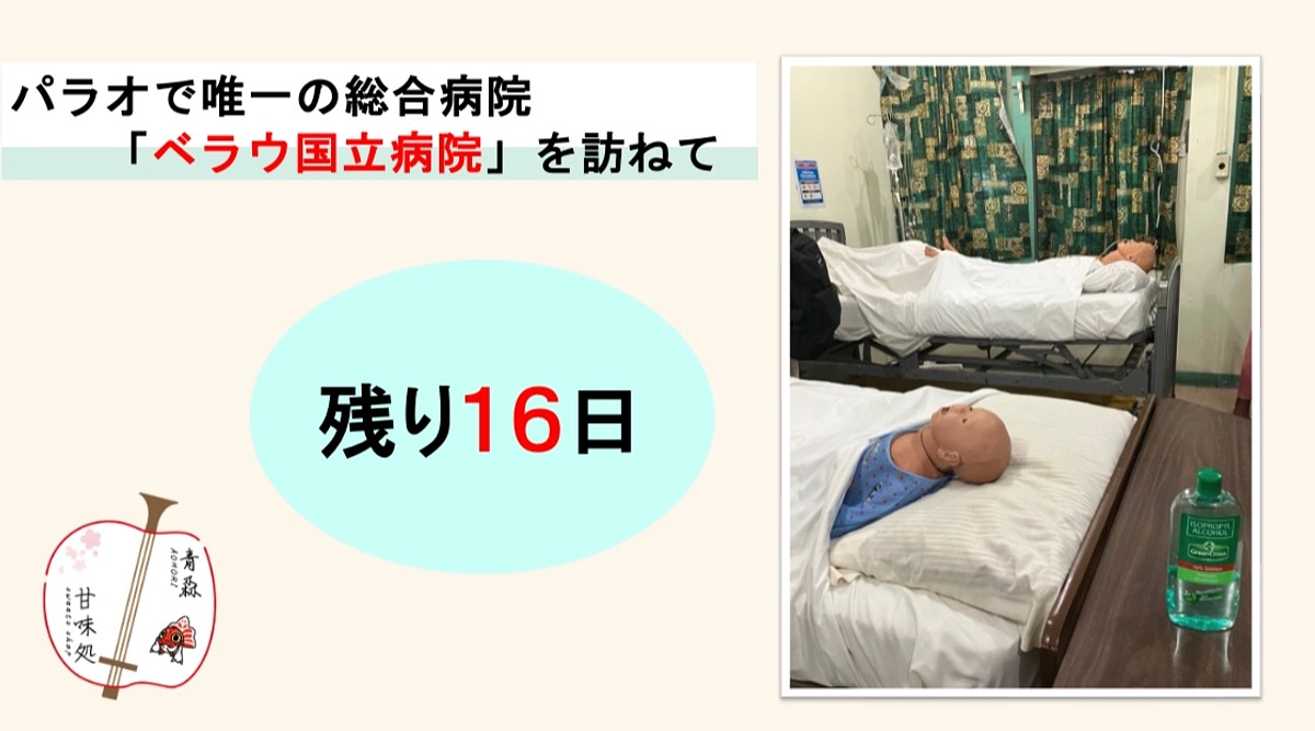 パラオで唯一の総合病院「ベラウ国立病院」を訪ねて