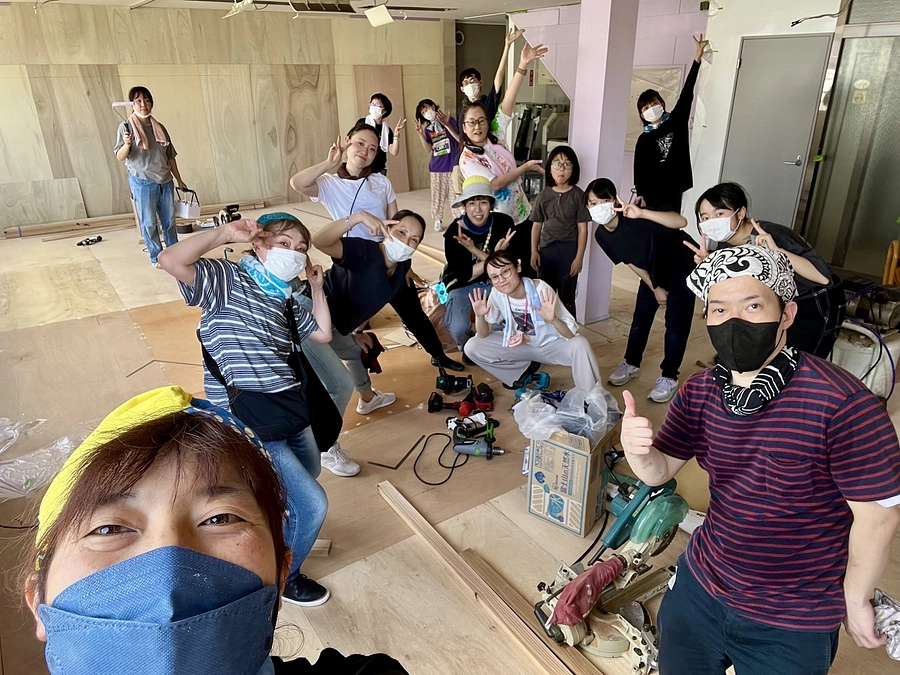 壁塗装を行いました！