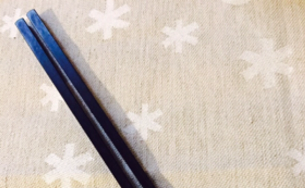 環境に優しいバイオマス素材のお箸2膳