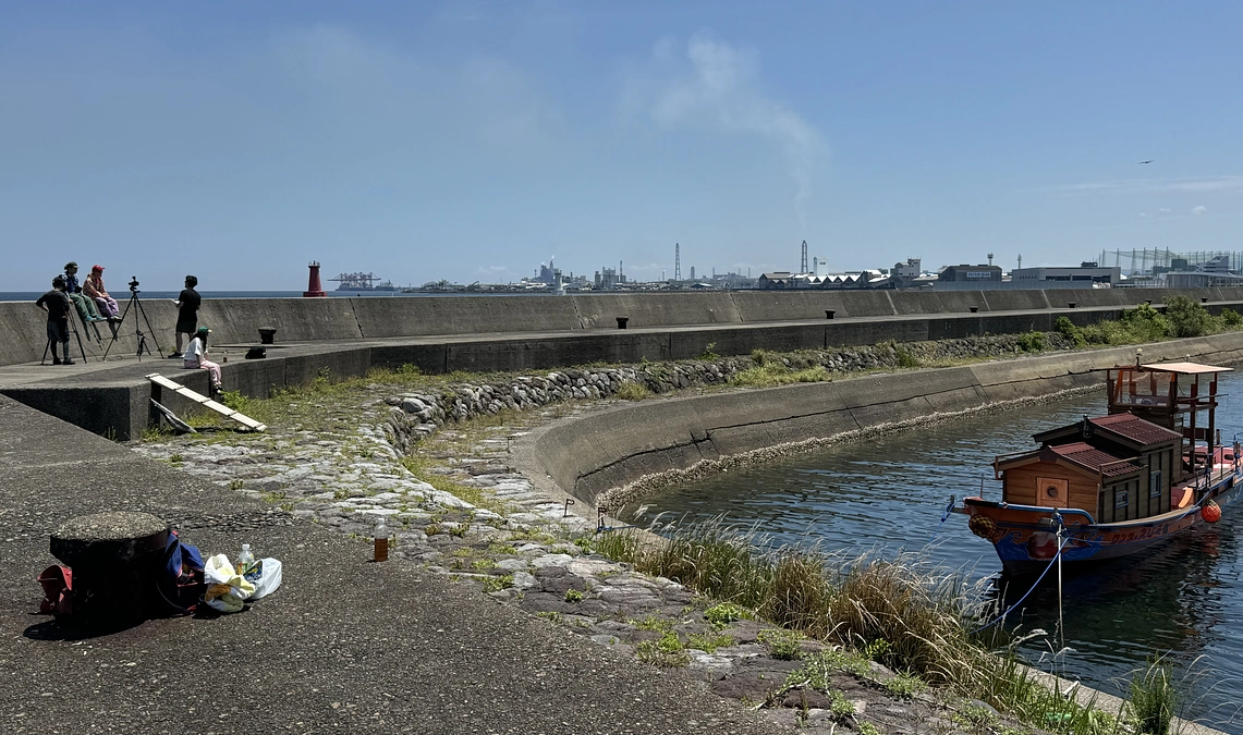 ワンダーえびす丸でのインタビュー