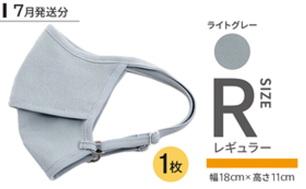 マスクアスリート（ライトグレー）レギュラー