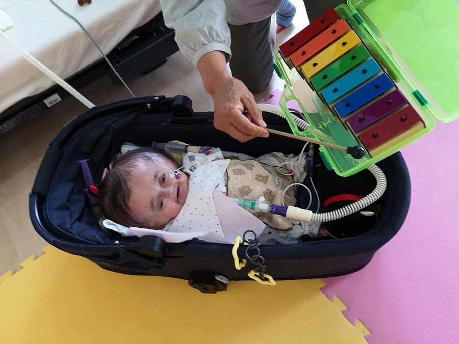 ボランティアの方による音楽活動を行いました！