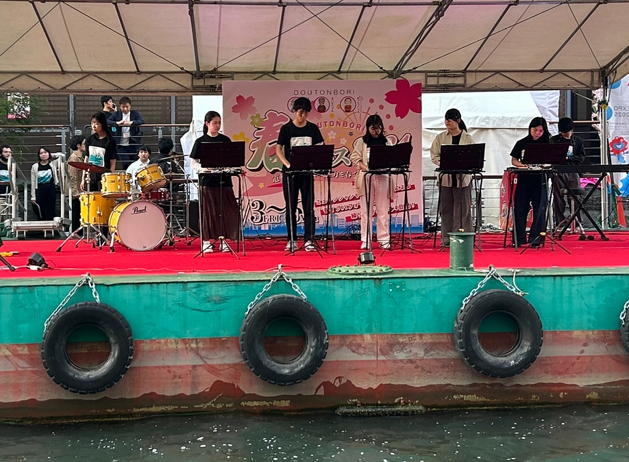 道頓堀春フェスのステージに出演しました！