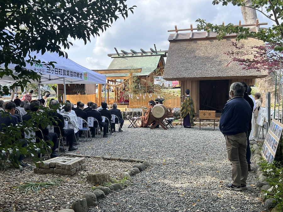 織殿の修復完了及びおんぞ祭り斎行のご報告