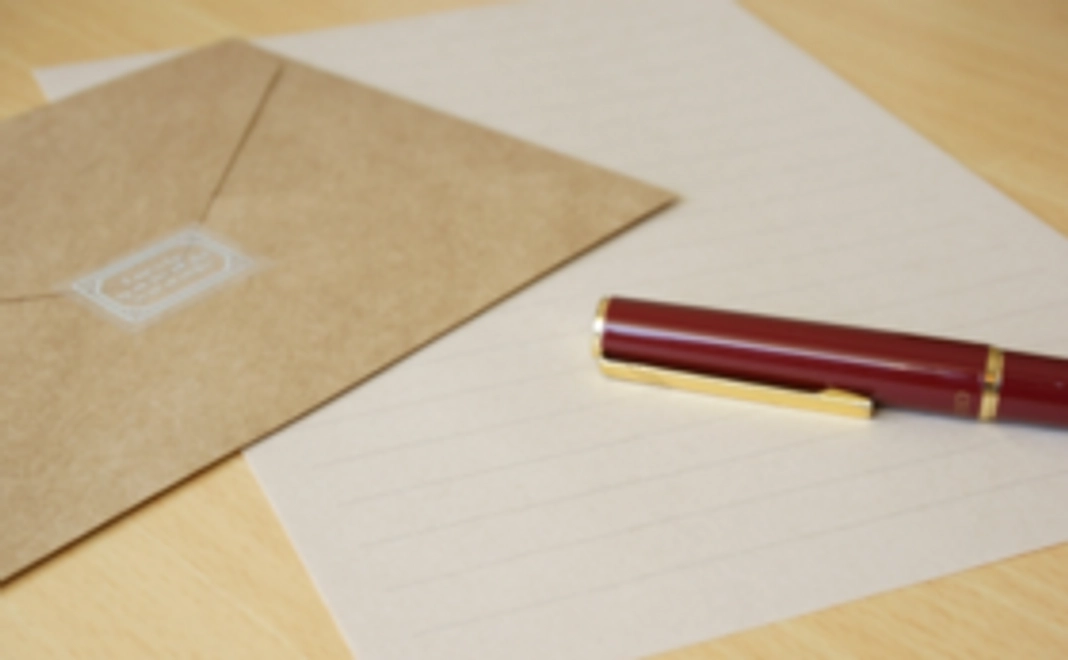 感謝の気持ちをお手紙で送ります！