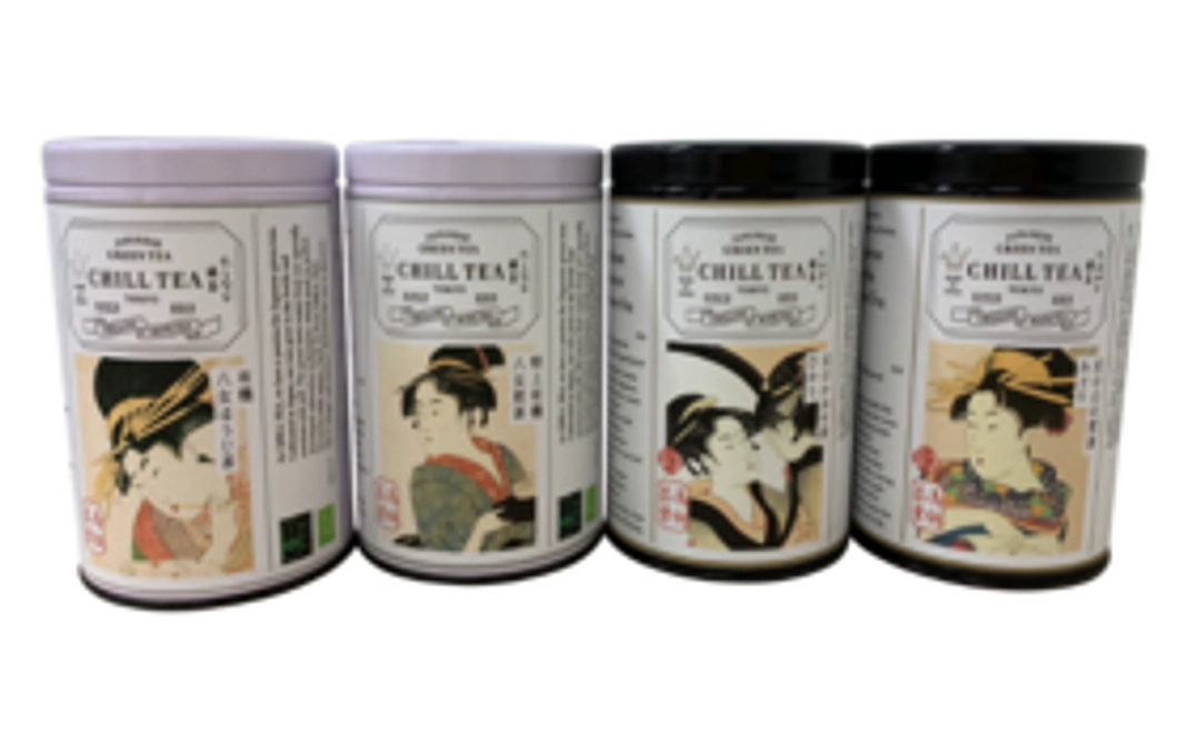 【お得な送料無料】お好きなお茶2種類&ロゴステッカー<高級茶体験コース>