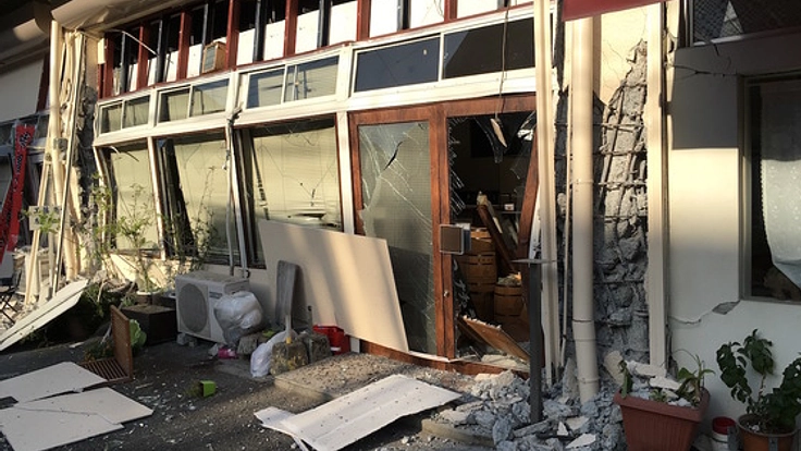 熊本地震で倒壊したカフェを再開し地元の憩いの場を復活させたい