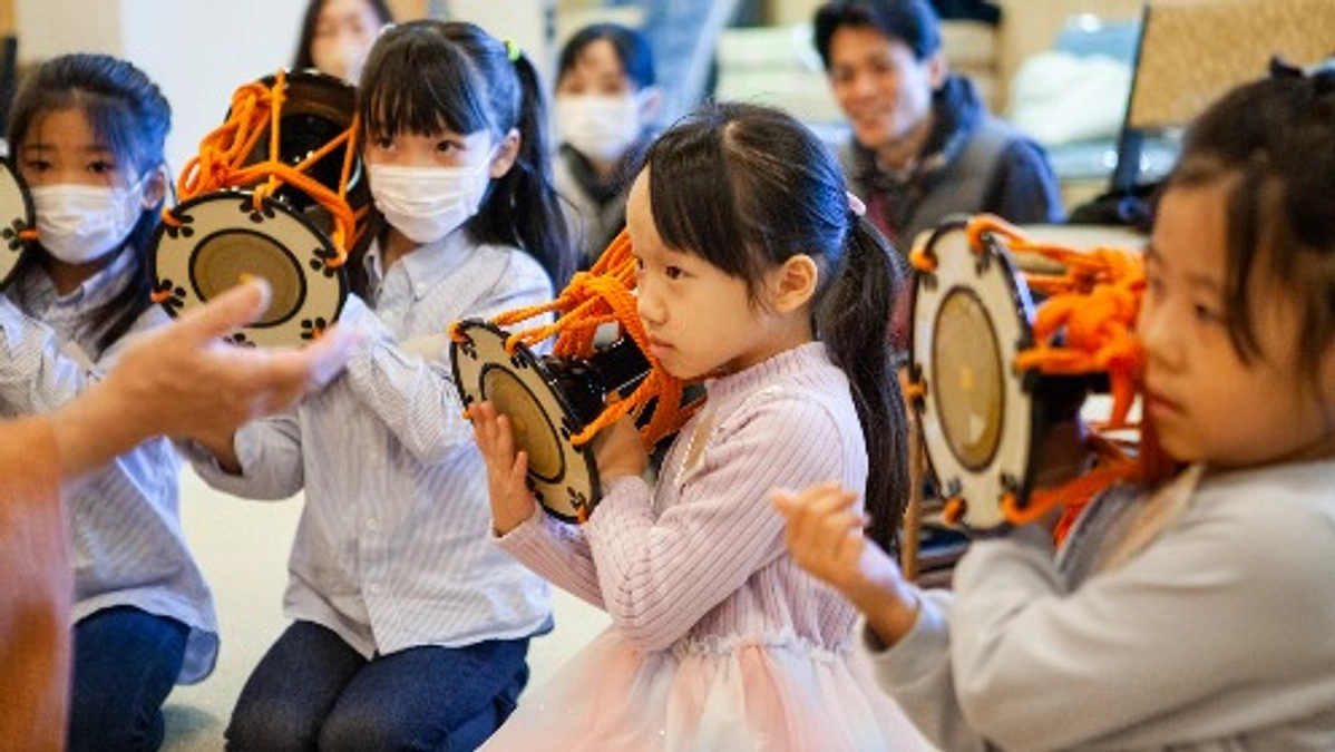 フォトレポート｜「ほくさい音楽博」和楽器の練習がはじまりました（2023.11.19）