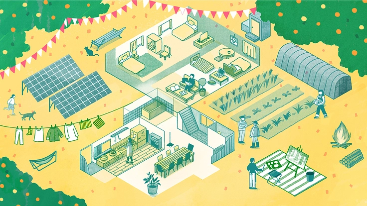 家賃０円ハウス　暮しのすべてが無料の生活圏をつくりたい