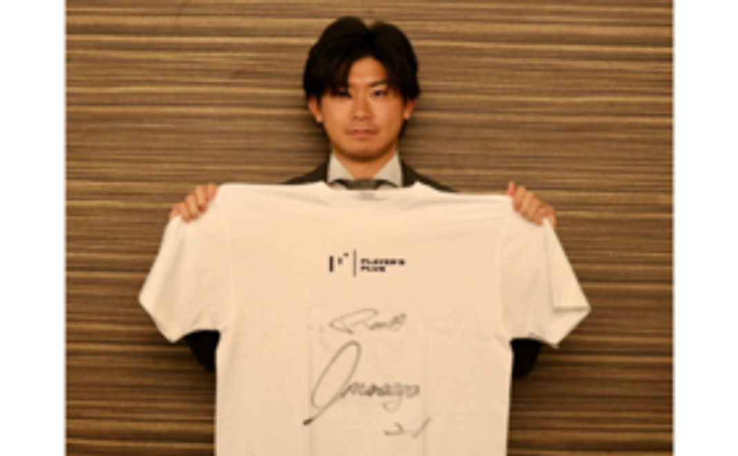今永昇太 選手サイン入りPlayer's PlusオリジナルTシャツ（XLサイズ）