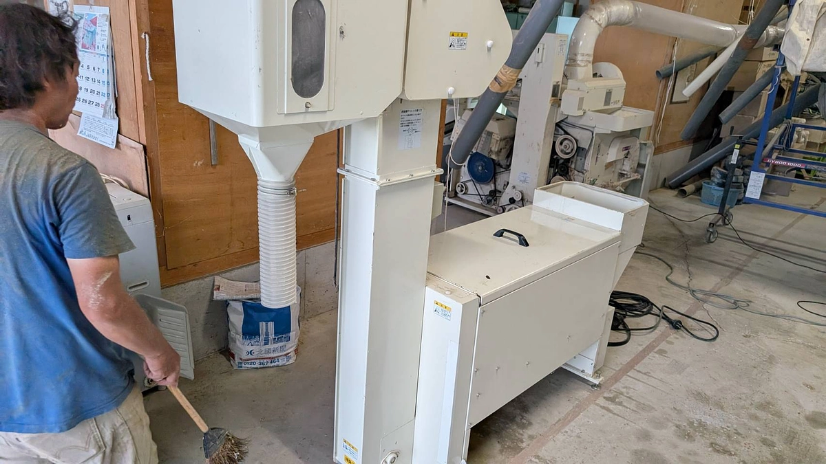 9月初旬の収穫まで、あと少し！