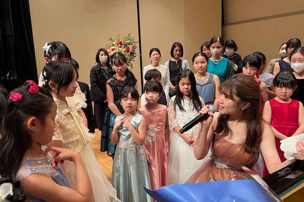 鳥取県支部入賞者記念コンサートにて 南杏佳さんがゲスト出演