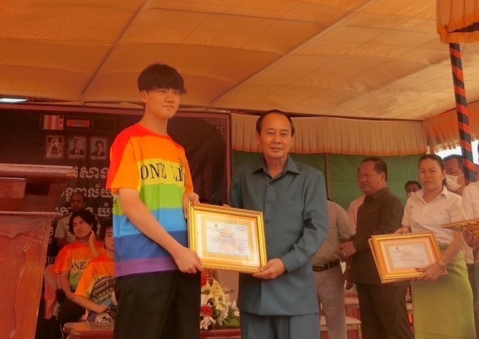 【笑顔が笑顔を創り出す活動を】８代目代表 大中駿汰