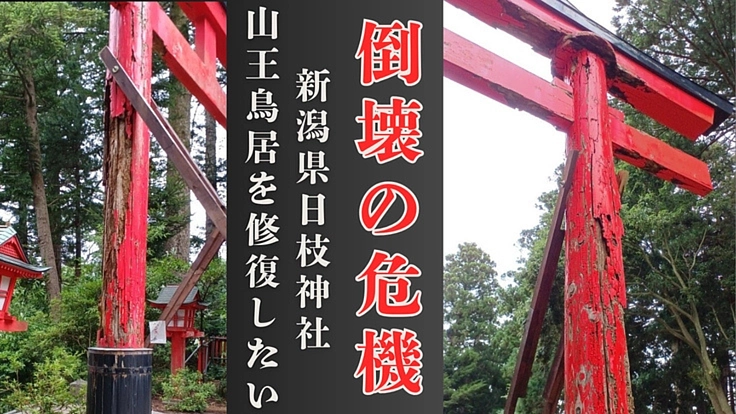 創建1200年、日枝神社｜倒壊の危機に瀕する山王鳥居再建にご支援を