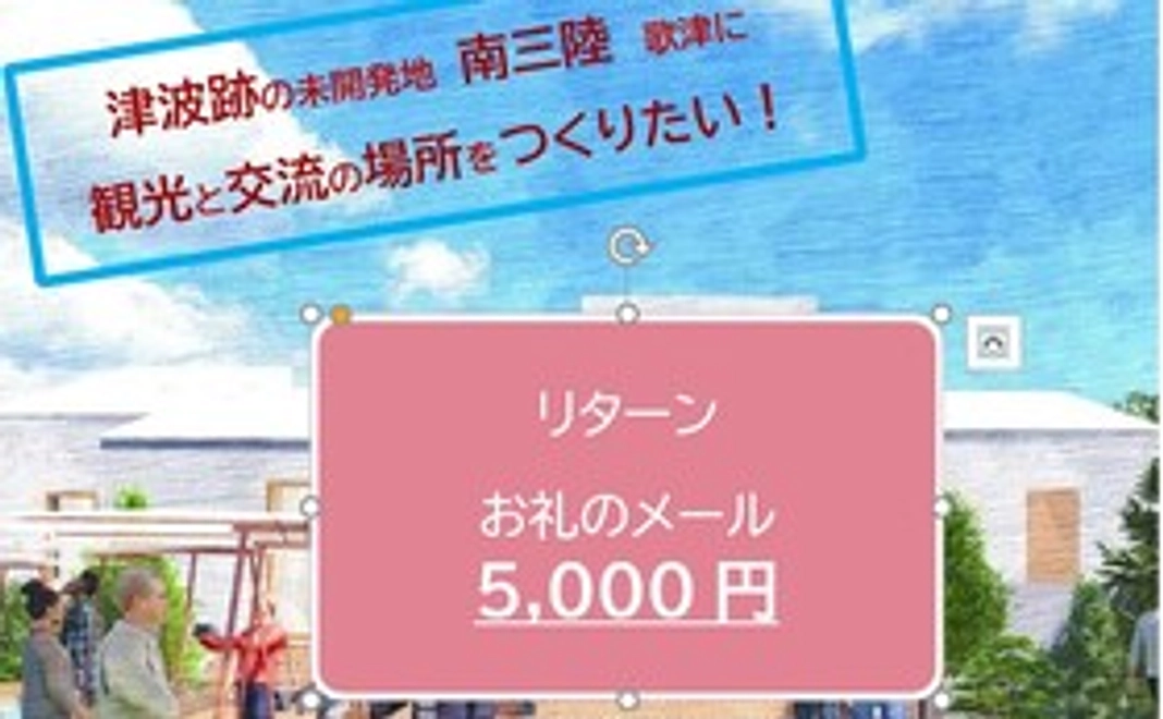 感謝のメール5000円