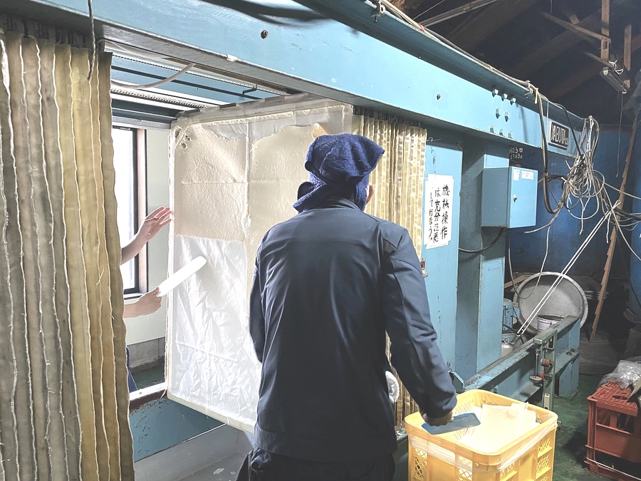 SAKE RE100日本酒、搾りの時期になりました！