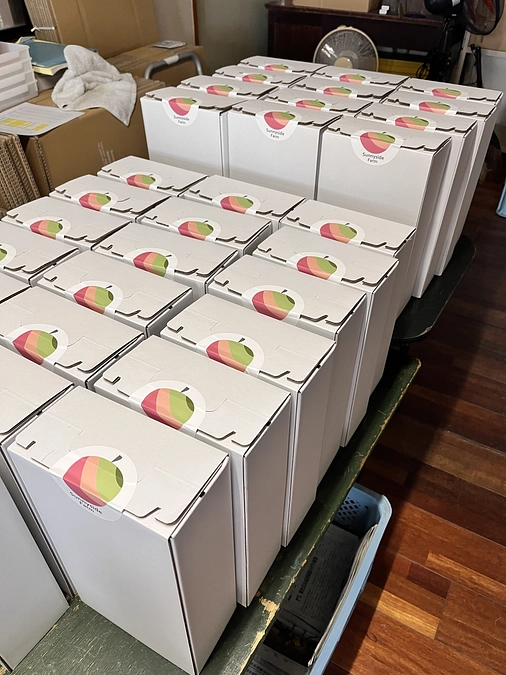 クラウドファンディングの返礼品を発送しました！