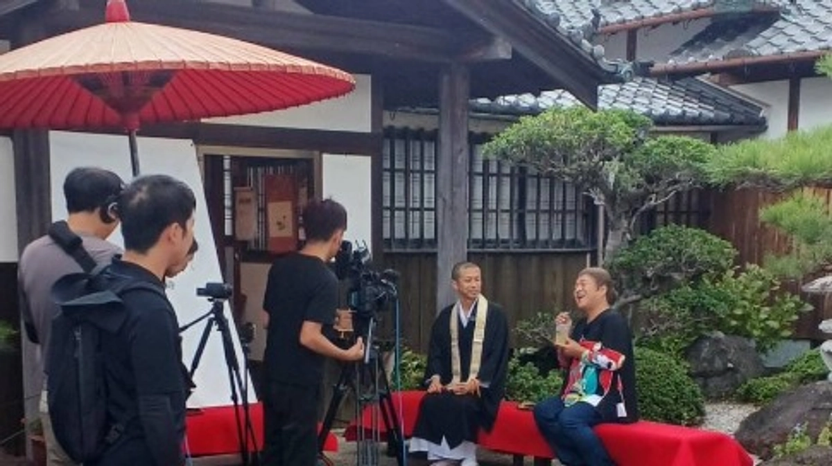 📺 テレビ和歌山の取材日――まさかの“お寺×落語家”コラボ！