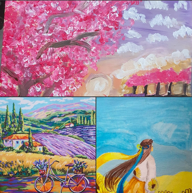 「生きた証をキャンバスに」